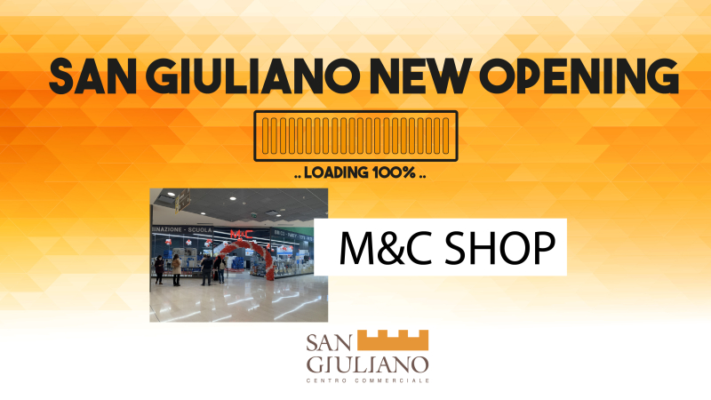 NEW OPENING M&C SHOP!